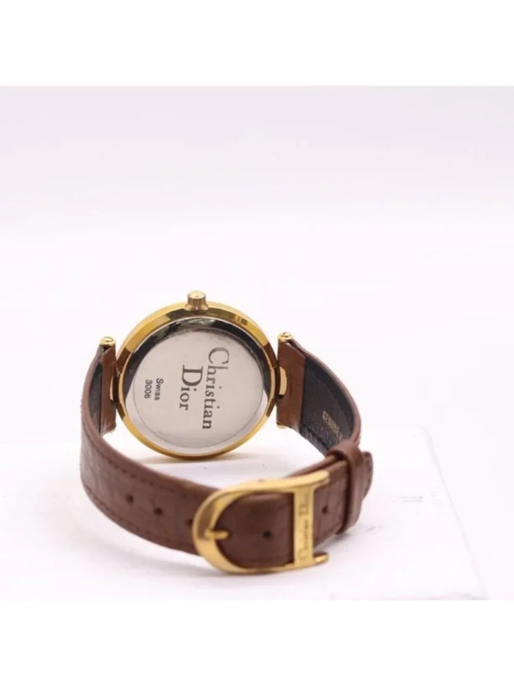 Dior Box Included Quartz Date Ivory Dial Watch